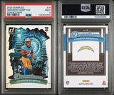 2025 Donruss Downtown! #16 Omarion Hampton PSA 9