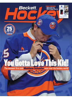 Beckett Hockey Monthly Price Guide September 2025