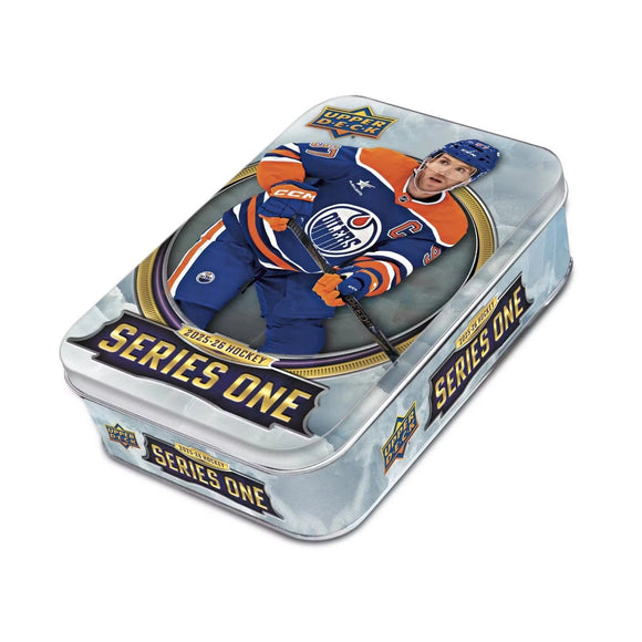 2025-26 Upper Deck UD Series One 1 Hockey Tin Box .