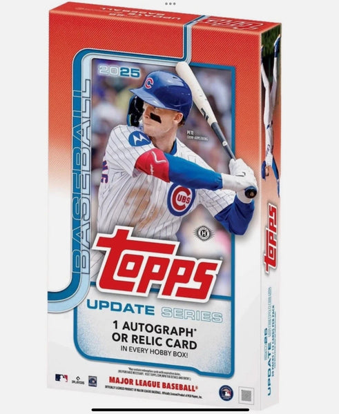 2025 Topps Series Update Baseball Hobby Box – Northwest Sportscards