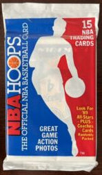 1989-90  Hoops Series 1 Basketball Pack