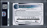 PSA 10 2025 Bowman Chrome Draft Mega Box Prospect Autograph Green Refractor #BMA-KA Kade Anderson 96/99 Seattle Mariners