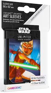 star wars card sleeves Star Wars Unlimited Ahsoka Tano 60 Card Sleeves – Northwest Sportscards