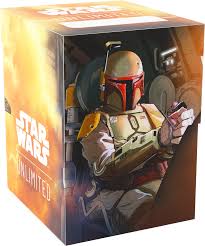Star Wars: Unlimited Soft Crate Deck Box - BOBA FETT / FETT’S FIRESPRAY