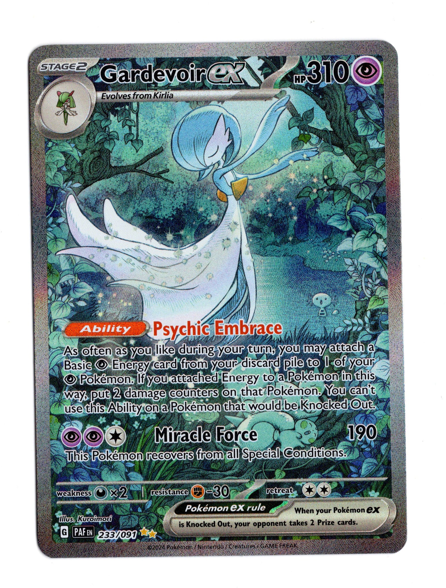 2024 Pokemon Scarlet and Violet Paldean Fates 233/091 Gardevoir EX Spe Northwest Sportscards 2024 Pokemon Scarlet and Violet Paldean Fates 233/091 Gardevoir EX Spe Northwest Sportscards