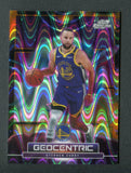 2025-26 Topps Cosmic Chrome Geocentric Orange Galactic Refractors #GE1 Stephen Curry /25