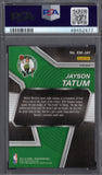2017-18 Panini Prizm Emergent Prizm Fast Break Jayson Tatum PSA 10 (Gem Mint)