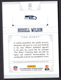 2013 Panini National Treasures Notable Nicknames #22 Russell Wilson /10