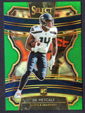 2019 Select Concourse Green Dk Metcalf #37 /5 (NM-Near Mint)