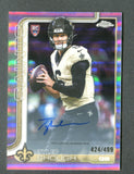 2025 Topps Chrome Rookie Autographs Refractors #RATYS Tyler Shough /499