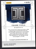 2024 Panini Impeccable Illustrious Ink Platinum #14 Frank Viola 1/1 (NM-Near Mint)