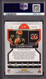 2021 Panini Prizm Prizms Orange #337 Ja'Marr Chase PSA 9