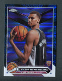 2023-24 Topps Chrome Blue Basketball Refractors #1 Victor Wembanyama