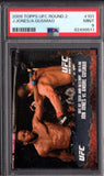2009 Topps UFC #101 Jon Jones RC vs. Andre Gusmao PSA 9