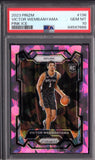 2023-24 Panini Prizm Prizms Pink Ice #136 Victor Wembanyama PSA 10
