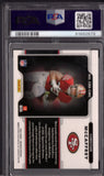 2022 Panini Obsidian Color Blast Black #22 Christian McCaffrey PSA 10