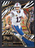 2023 Select Prizm Zebra #252 Josh Allen (NM-Near Mint)