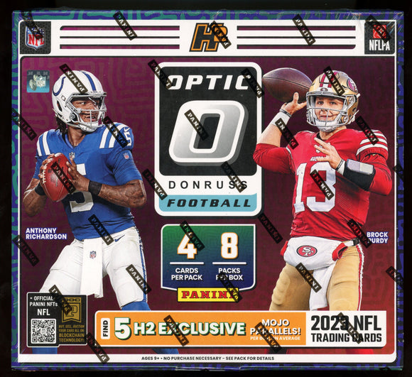 2023 Panini Donruss Optic Football Hybrid H2 Hobby Box