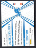 2019 Panini Phoenix Dual Patch Autographs #16 Matthew Stafford/T.J. Hockenson 7/10