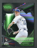 2026 Topps Chrome Black Green Refractors #21 Jacob Misiorowski /99