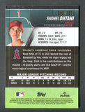 2022 Stadium Club Chrome Blue Refractors #1 Shohei Ohtani /199