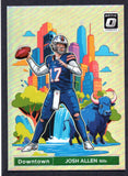 2024 Donruss Optic Downtown #2 Josh Allen (NM-Near Mint)