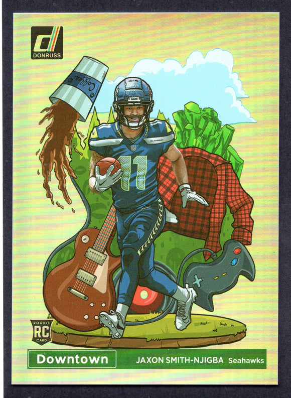 2023 Donruss Downtown #15 Jaxon Smith-Njigba (NM-Near Mint)