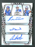 2024 Leaf Trinity Triple Autograph #ta-8 Jaxson dart/Walker Howard/Austin Simmons /5