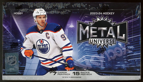 2023-24 Upper Deck Skybox Metal Universe Hockey Hobby Box
