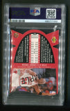 1997 SPx DIE-CUT #5 MICHAEL JORDAN DIE-CUT SAMPLE PSA 9
