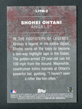 2018 Topps Legends In The Making #LITM-2 Shohei Ohtani Black
