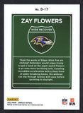 2023 Donruss Downtown #17 Zay Flowers (NM-Near Mint)