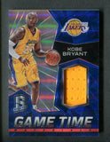 2015-16 Panini Spectra Game Time Materials #39 Kobe Bryant /49