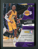2015-16 Panini Spectra Game Time Materials #39 Kobe Bryant /49