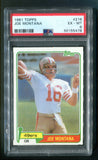 1981 Topps #216 Joe Montana PSA 6