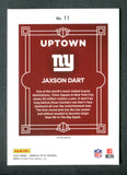 2025 Donruss Optic Uptown #11 Jaxson Dart
