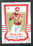 2017 Panini Rookie #104 Patrick Mahomes