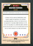 2025 Topps McDonalds Red Ray Wave All American #46 Brayden Burries 5/5