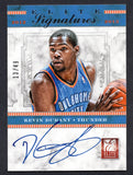 2012-13 Elite Signatures #22 Kevin Durant Auto /49