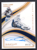 2023 Immaculate Collection Cleat Impressions Autographs CeeDee Lamb