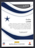 2023 Immaculate Collection Cleat Impressions Autographs CeeDee Lamb