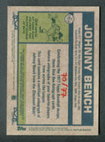 2026 Topps Heritage Real One Autographs Red Ink #77ROJB Johnny Bench /77