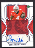 2025 Panini National Treasures Collegiate Century Blue #86 Jeremiah Smith JSY AU /49