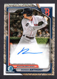 2024 Bowman Chrome Mojo Autographs #BMARA Roman Anthony