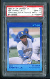 1989 STAR GRIFFEY JR. #8 KEN GRIFFEY JR. PERSONAL DATA-WHITE BACK PSA 10