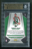 2017-18 Prizm Red White & Blue #16 Jayson Tatum BGS 9.5