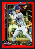 2025 Topps Update '25 All-Star Game Red Foil #ASG23 Bobby Witt Jr. /5