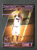 2024-25 Panini Silhouette Game 7 Cracked Ice #2 LeBron James /25