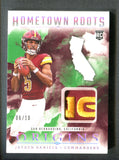 2024 Panini Origins Hometown Roots Jerseys Green #4 Jayden Daniels /10