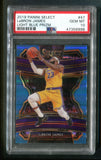 2019 PANINI SELECT #47 LeBRON JAMES LIGHT BLUE PRIZM /299 PSA 10